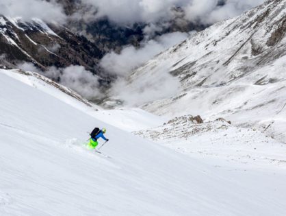 Cosmic freeride ski-tour programme