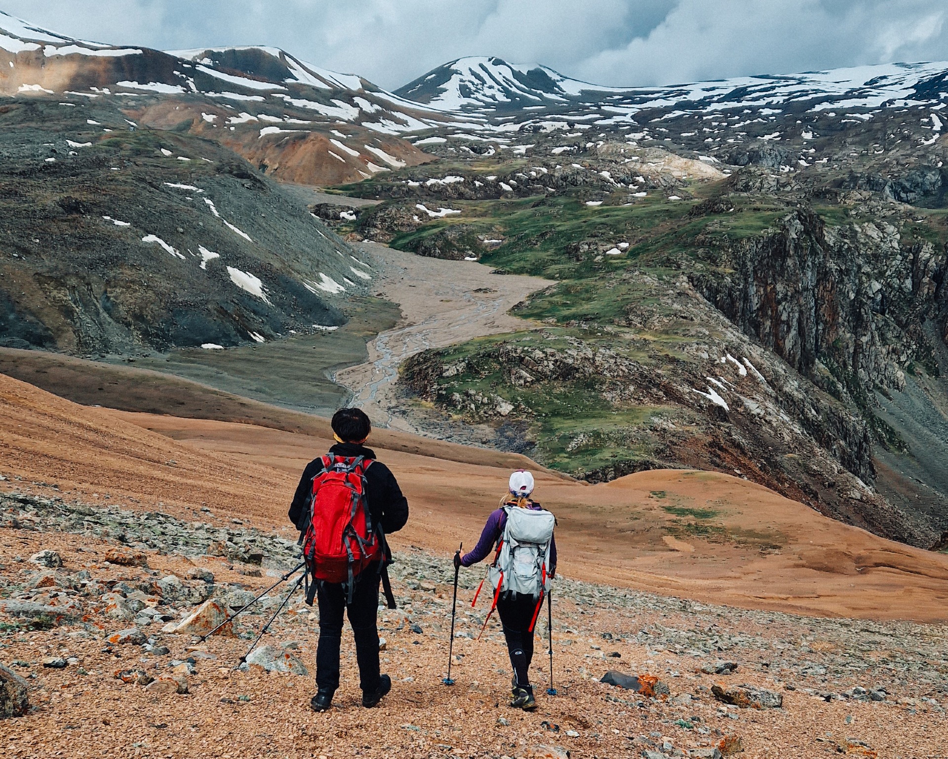 trekking in the canyons of Chon Turgen