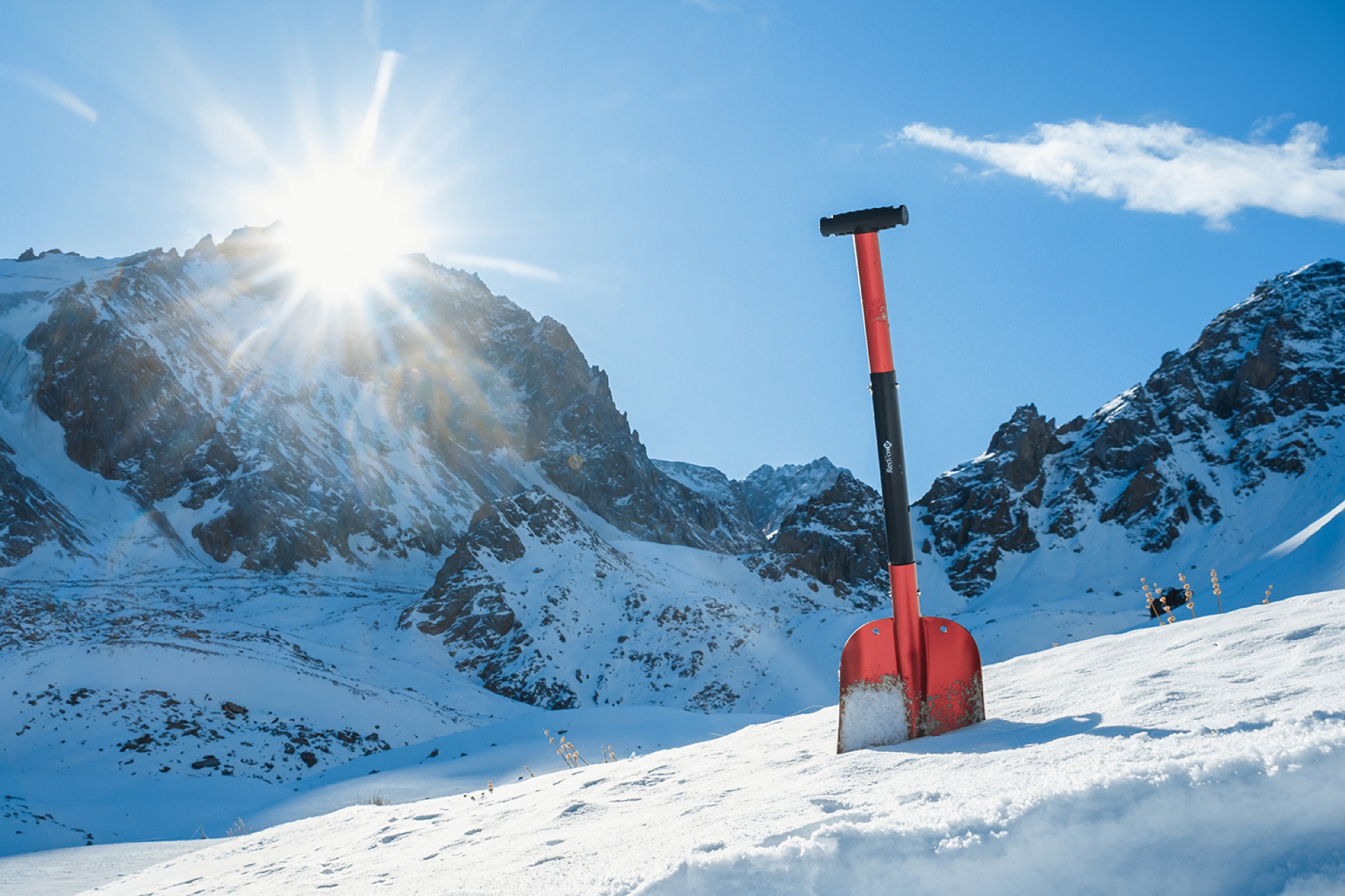 avalanche equipment snow shovel in Shymbulak