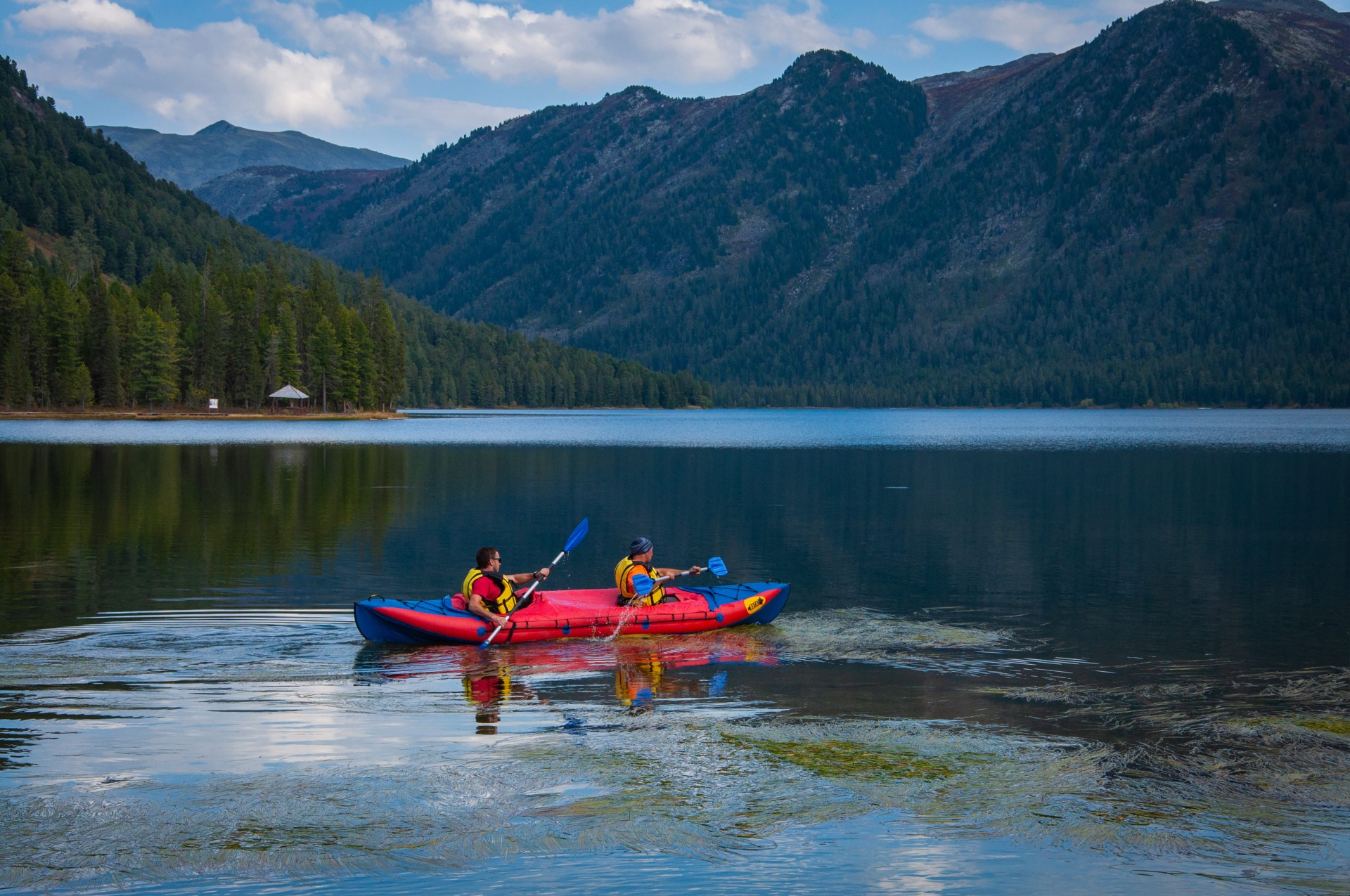 Hiking and kayaking tour in the Altai, Kazakhstan