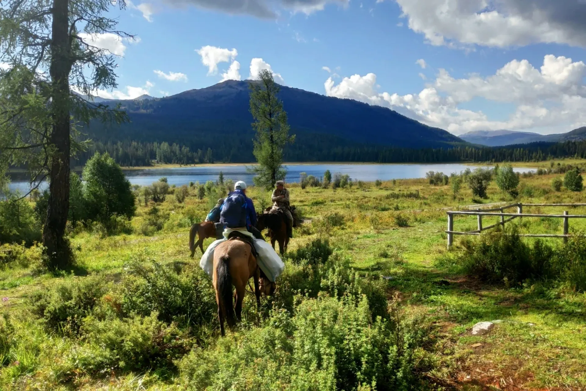 Horseback trip in Katon-Karagay, Altai mountains