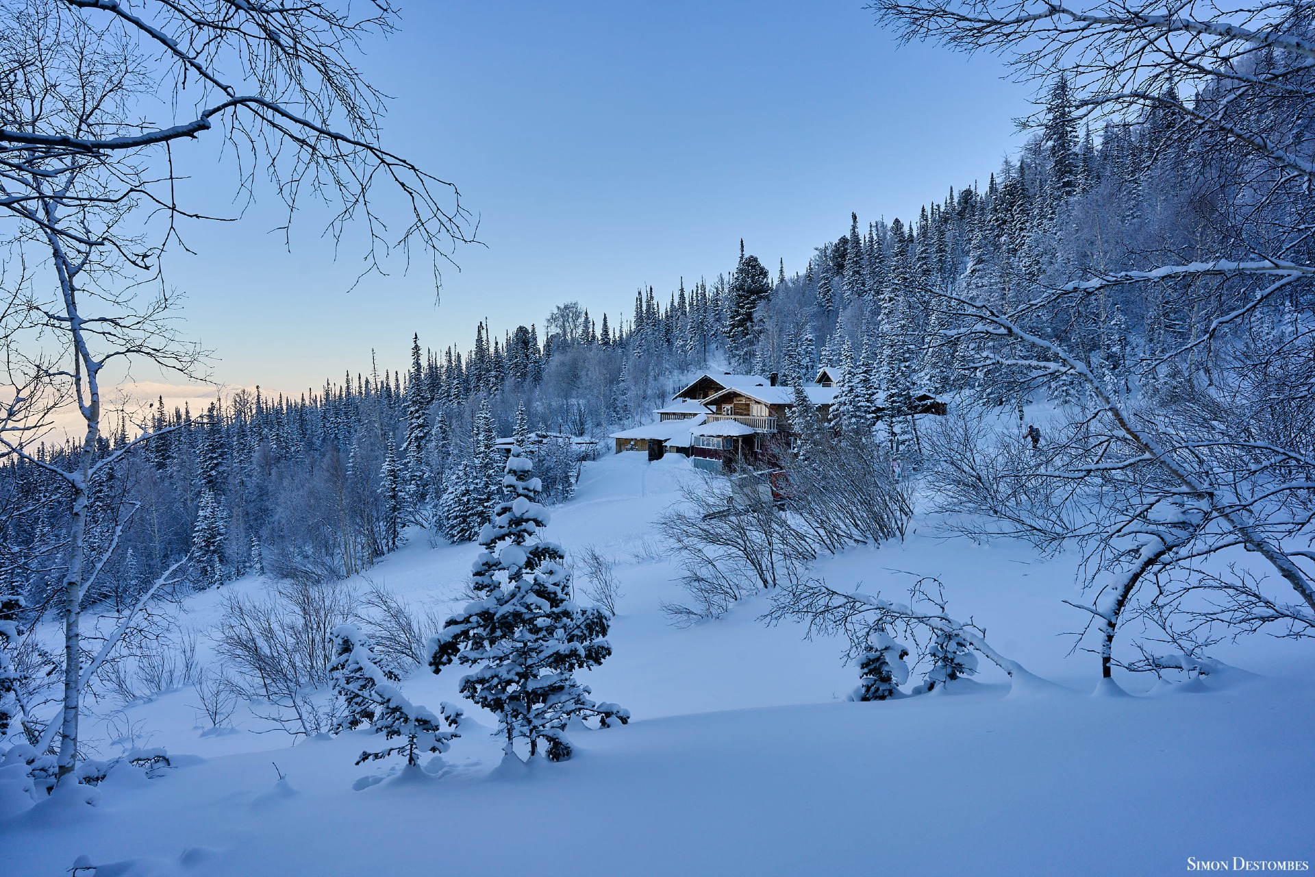 Cozy skitour mountain lodge accommodation in Ridder