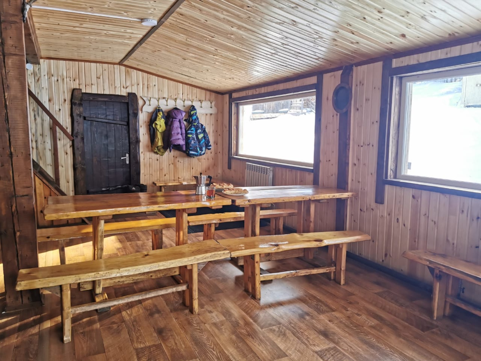 mountain hut in Ridder Kazakhstan