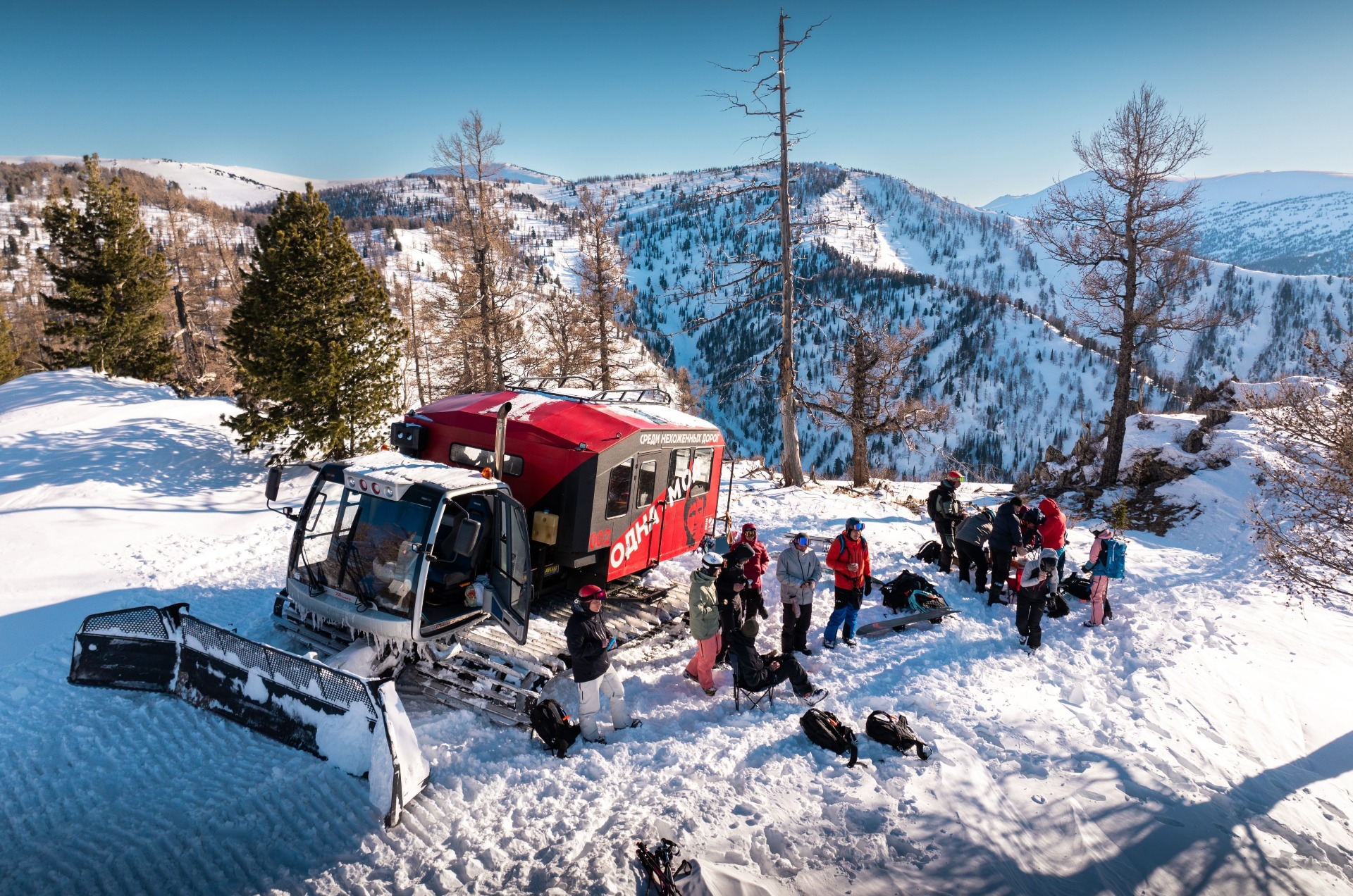 catski in Altai mountains- Ridder Kazakhstan