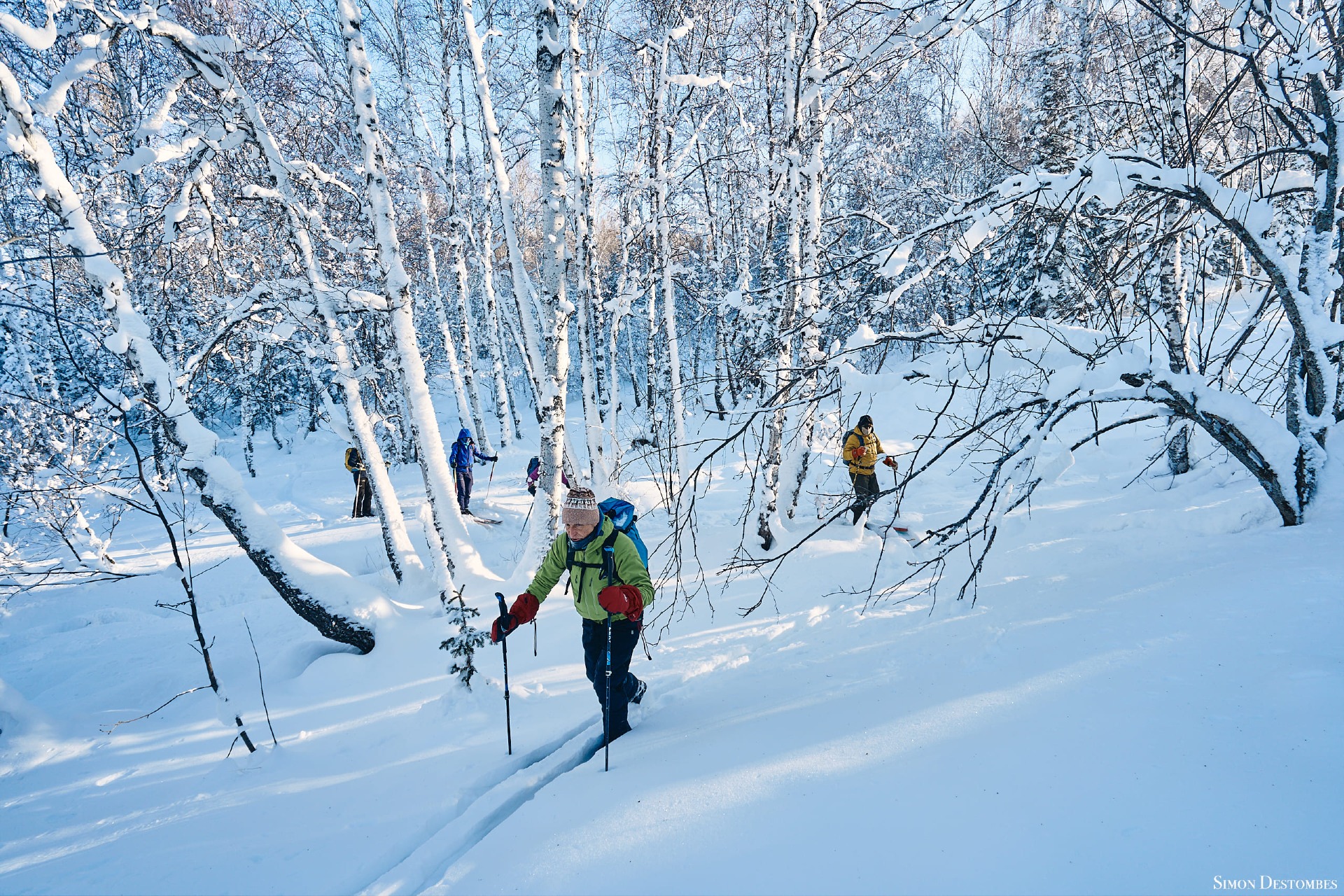 powder skitour in Ridder, Kazakhstan