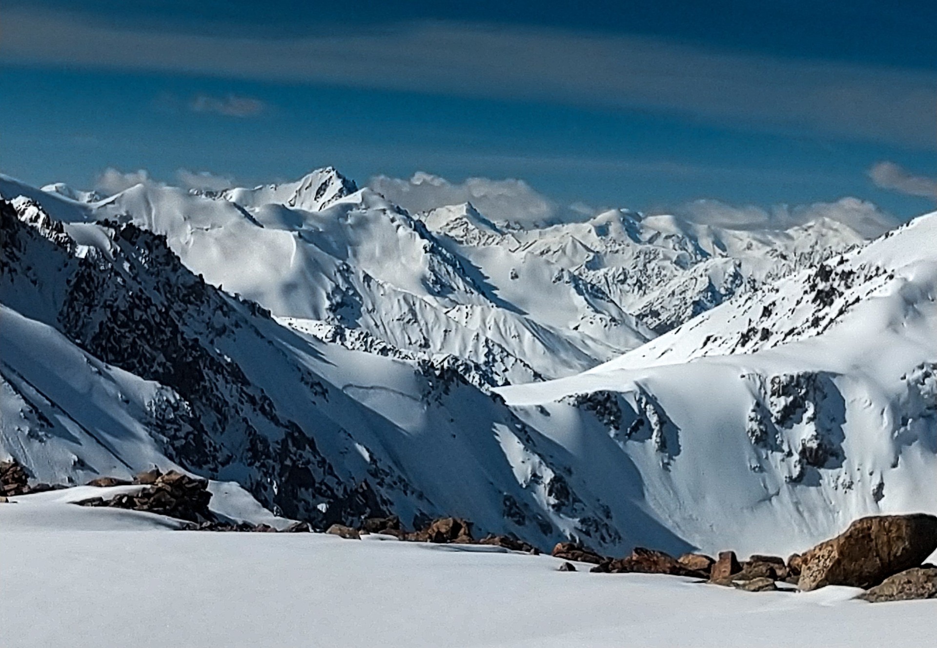 Almaty mountains Ile-Alatau Tuyuk-su valley