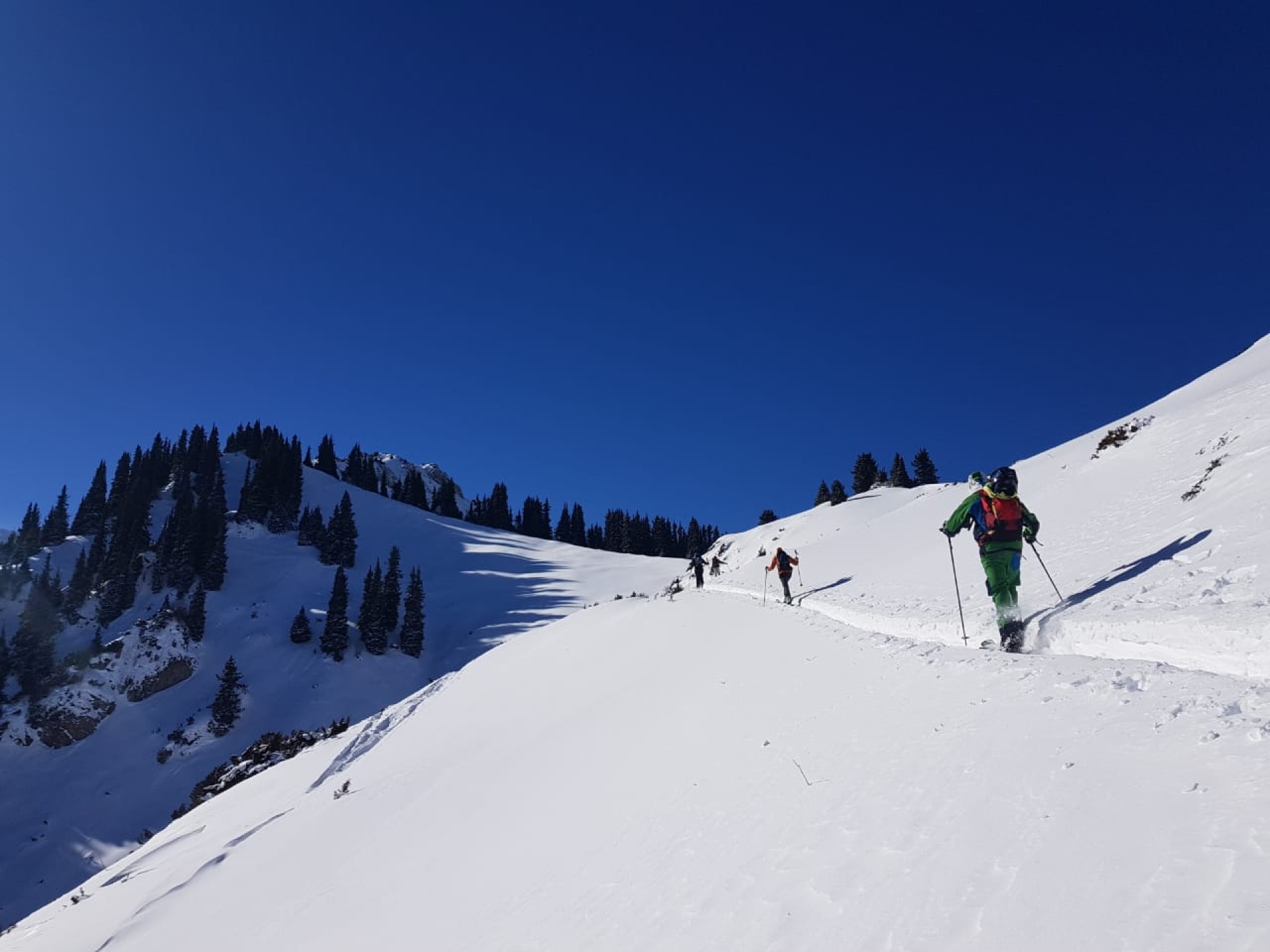 ski tour on the Ketpen valley