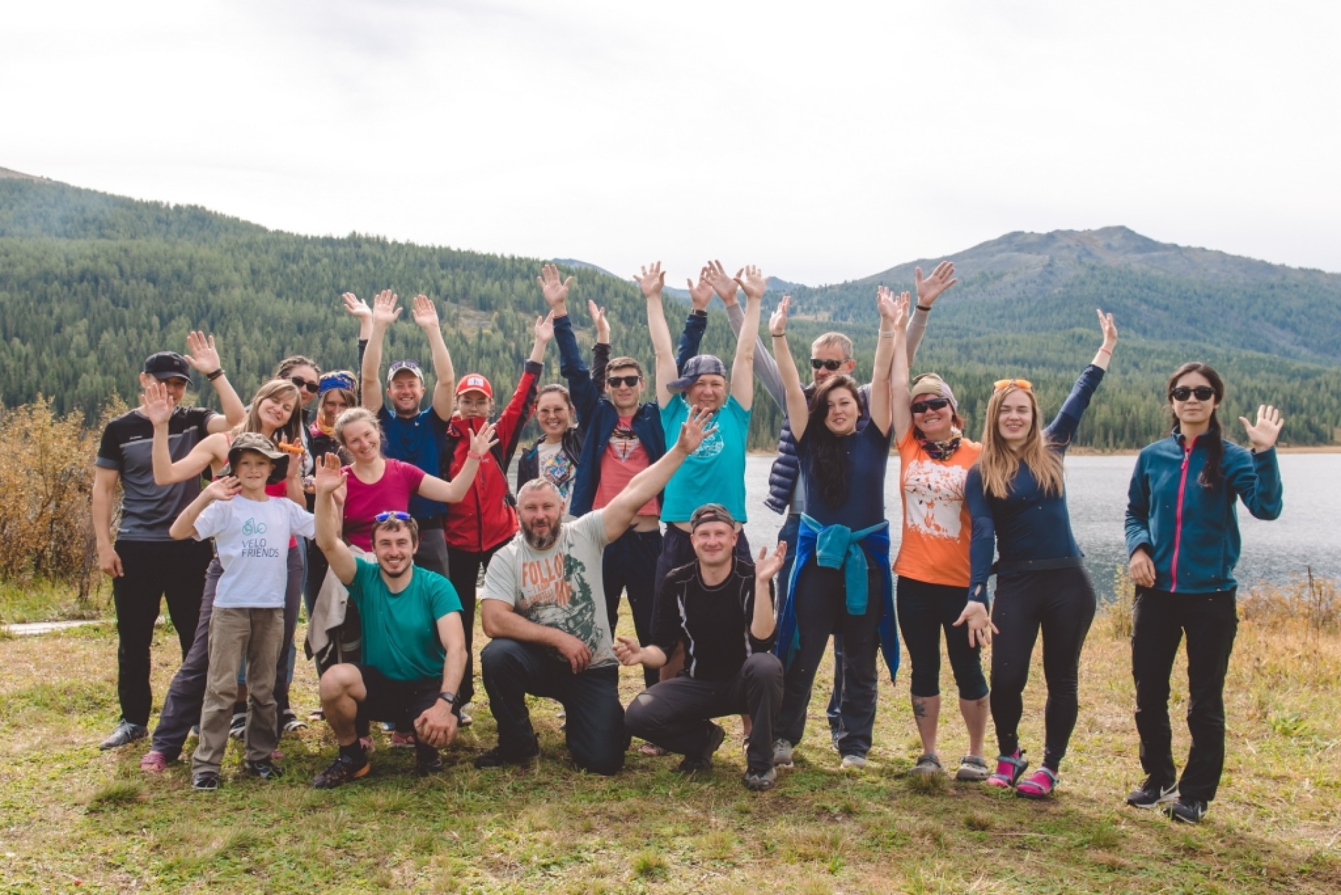 Group hiking and trekking in Qaton-Qaragay, East Kazakhstan