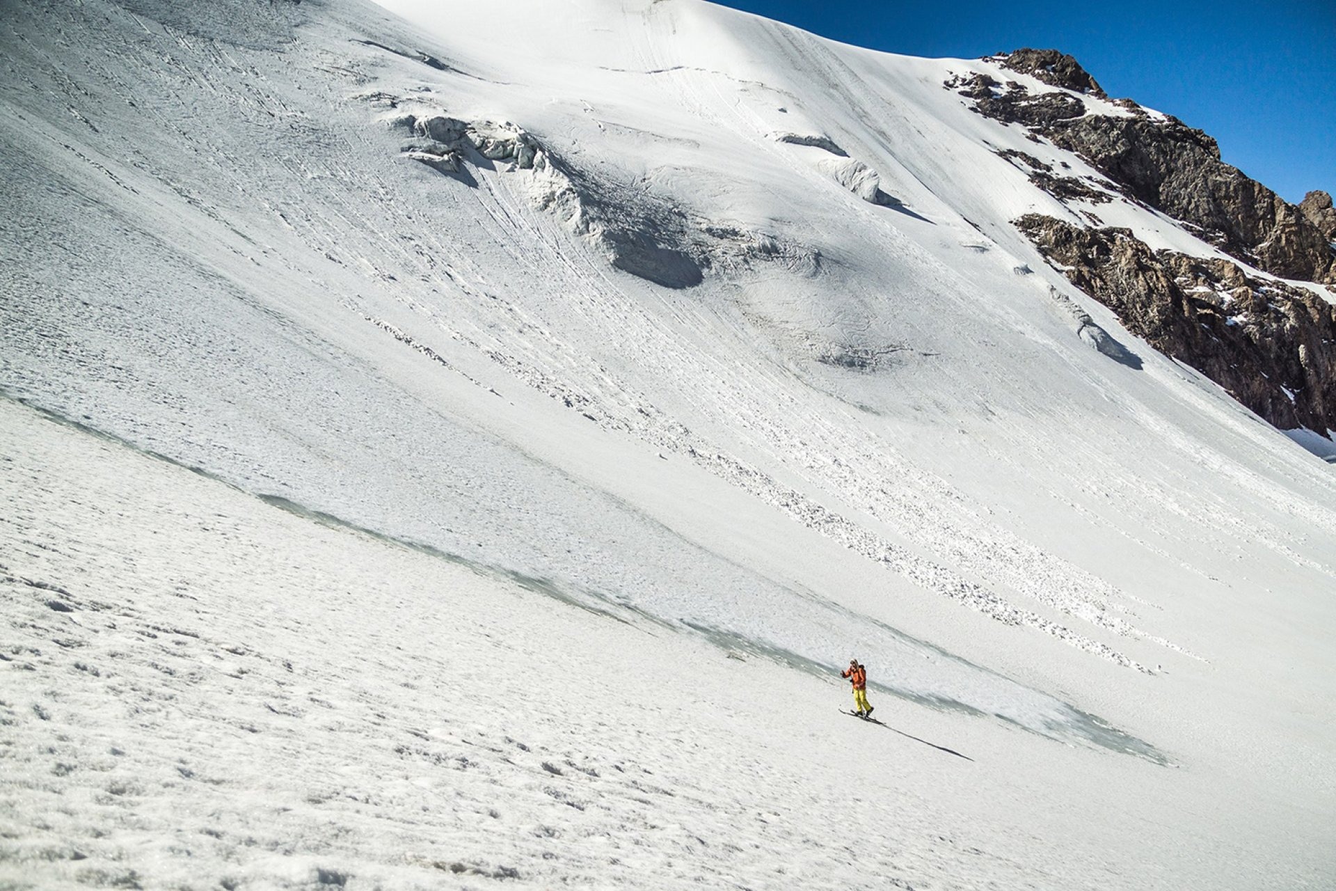 Shymbulak ski touring Kazakhstan