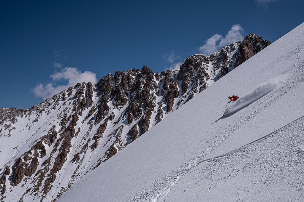 Backcountry on the Tuyuk-Su glacier